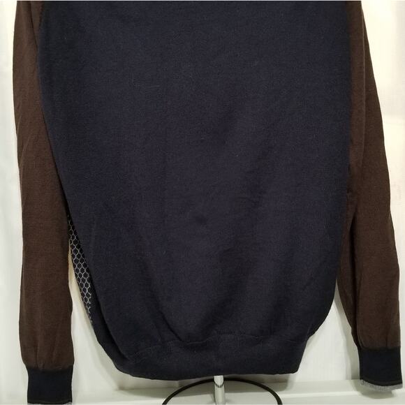 Vintage Ted Lapidus Men's XL Sweater Merino Wool - Picture 4 of 6